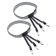 Новинка, мужские рубашки против морщин, удерживающие форму, остается, застежка на пояс, скрытые ноги, бедра, подвязки