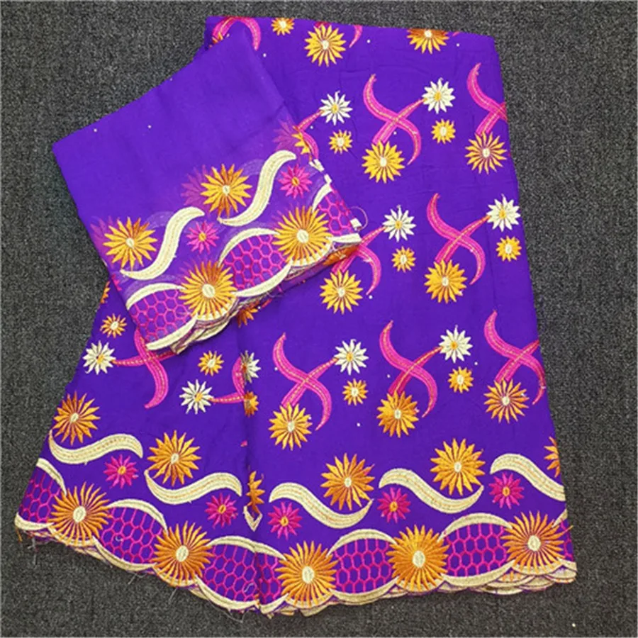 STILL FLY nigeria cotton fabric high quality lace dubai fabric soft emroidered swiss voile lace in switzerland 5+2yards/lot