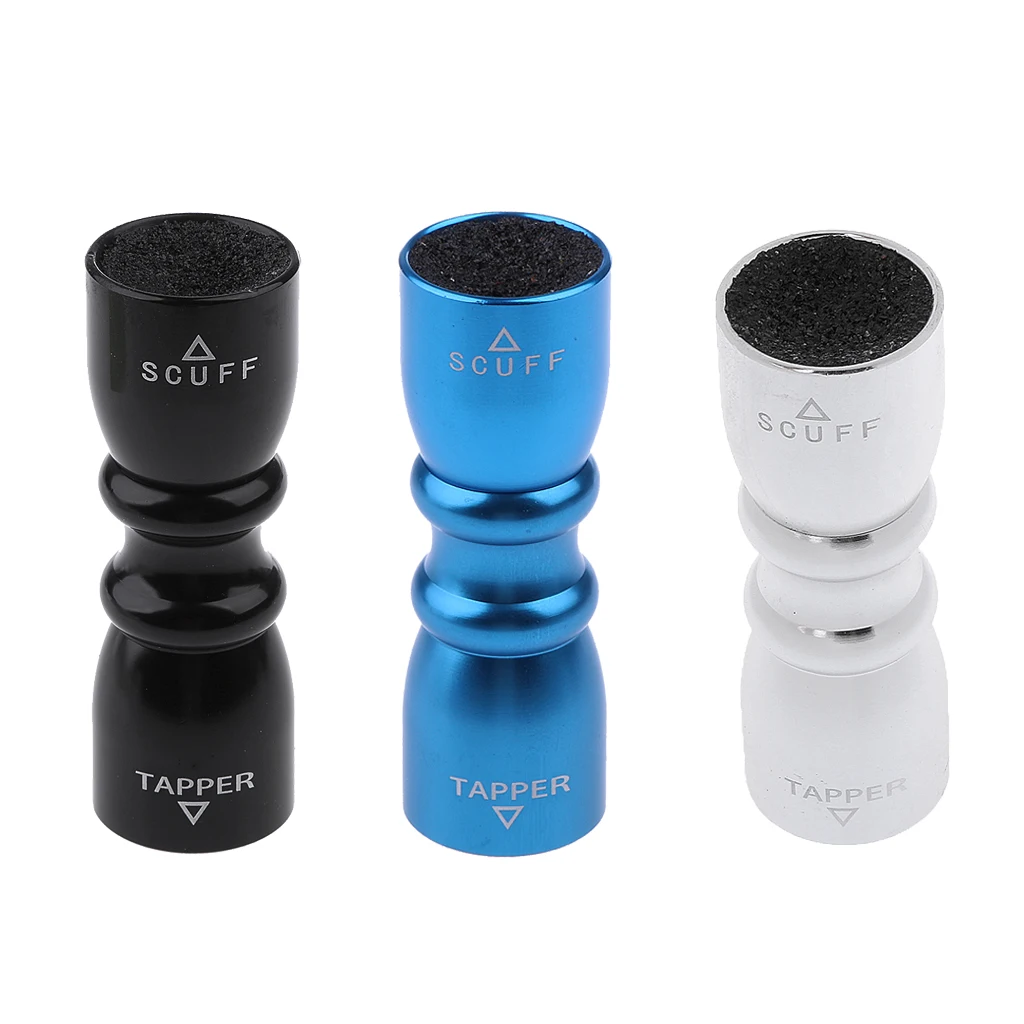 Versatile Billiards Bowtie 3 in 1 Pool Cue Tip Tool Tapper Scuffer Tip Pick