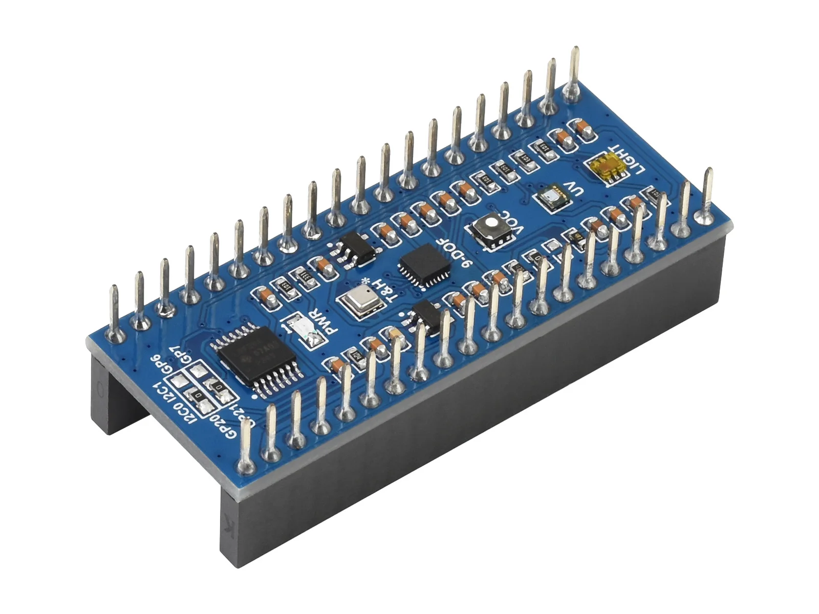 Environment Sensors Module for Raspberry Pi Pico,I2C Bus,Onboard