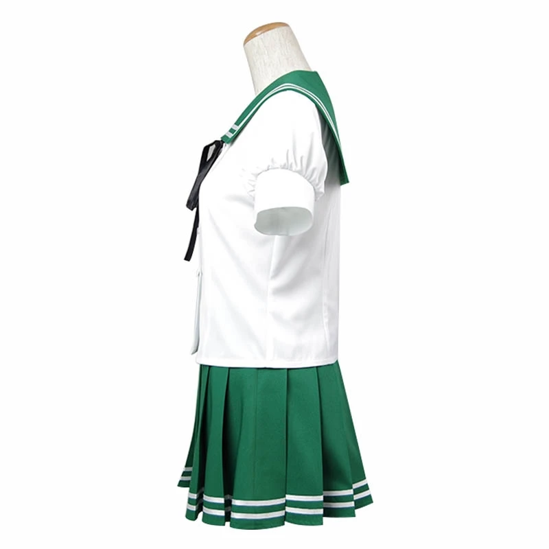 Аниме Kantai Коллекция Mutsuki костюм моряка для маскарада костюм Студенческая Повседневная Любовь платье H