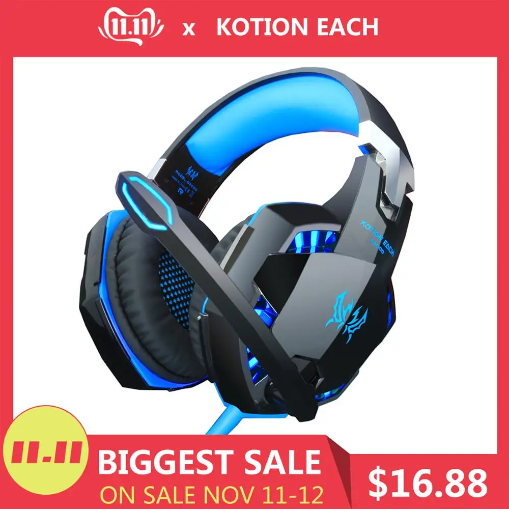 Kaufen Headset über ohr Verdrahtete Spiel Kopfhörer Gaming Kopfhörer Tiefe bass Stereo Casque mit Mikrofon für PS4 neue xbox PC laptop gamer