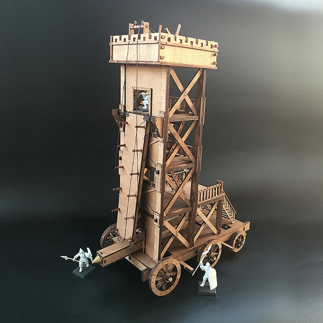 1: 72 DIY древняя колесница модель осадная машина деревянная 3D головоломка модель-джууба
