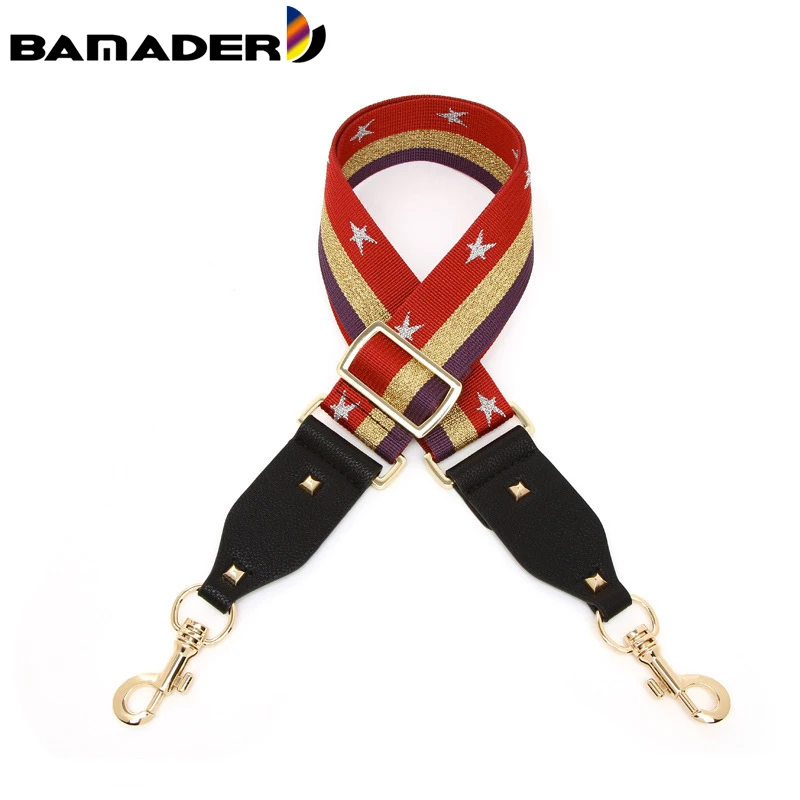 Bag-Accessories Removable Shoulder-Strap Canvas Adjustable Ladies BAMADER Colored Fashion