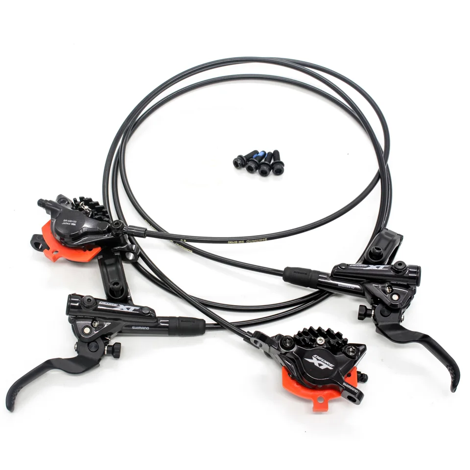 SHIMANO DEORE XT BR M8100 Hydraulic Disc Brake Set Front&Rear