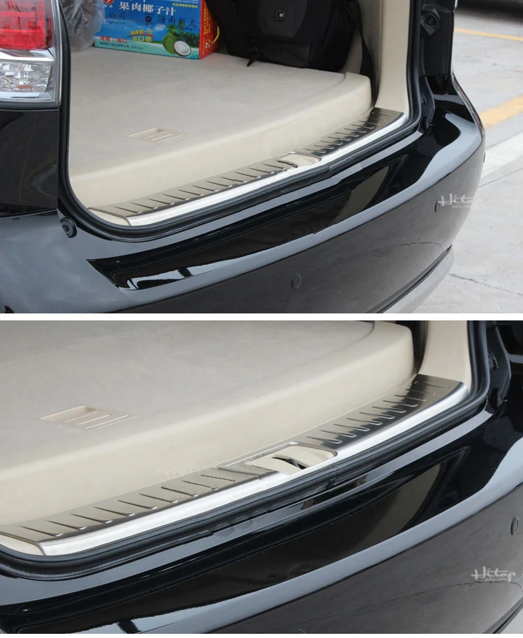 Fit LEXUS RX350 RX450H 2016 2017 2018 N Rear Bumper Protector Sill Plate Cover
