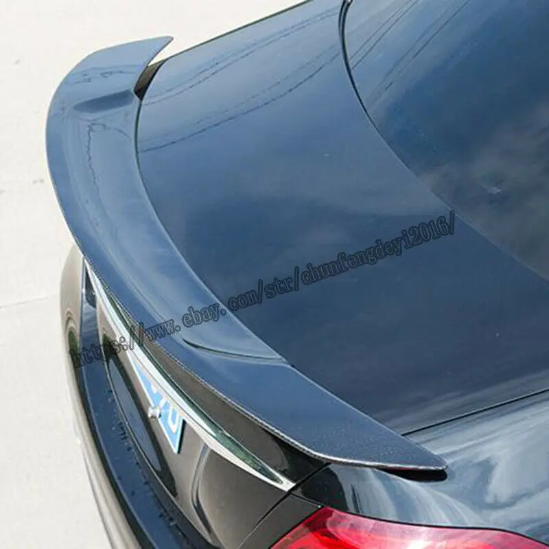 Для Mercedes-Benz E200 E300 углеродное волокно авто задний спойлер багажника крыло губы автомобильные аксессуары модификация автомобиля