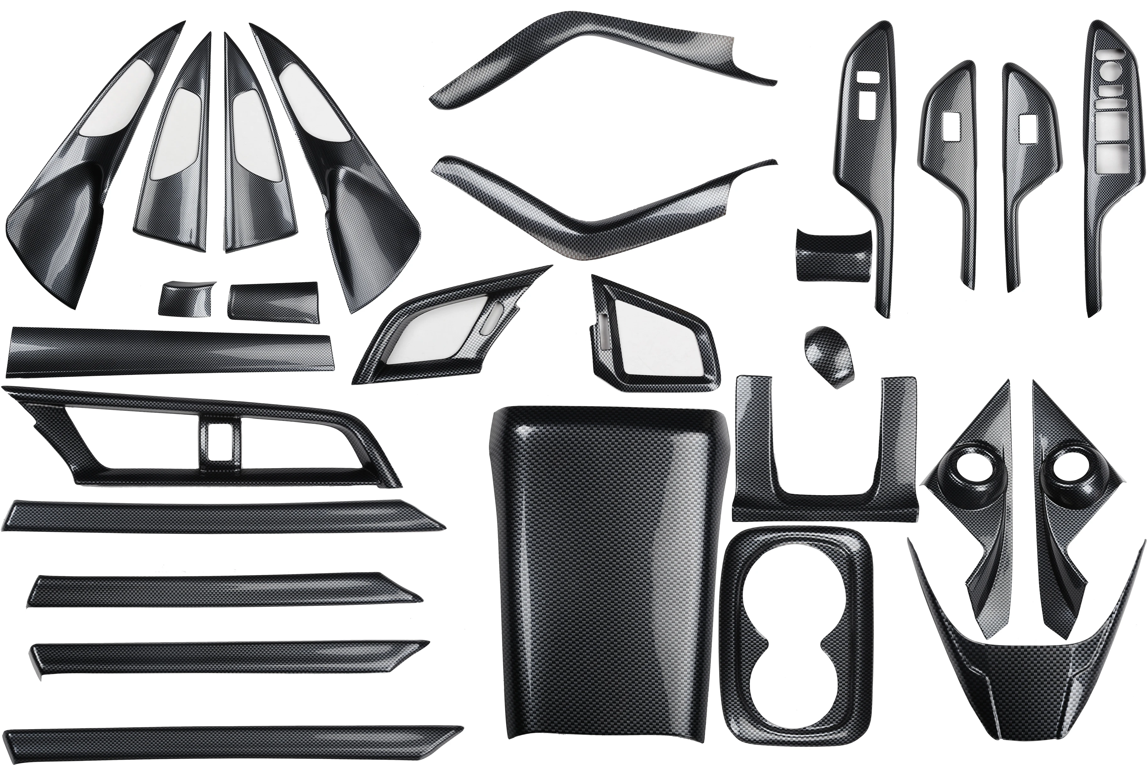 

Новый автомобильный Стайлинг для Honda Civic 10th 2016/17/18/2019 внутренняя отделка консоли Подлокотник Шестерни, устанавливаемое на вентиляционное отверстие в салоне автомобиля отделка 28 шт.