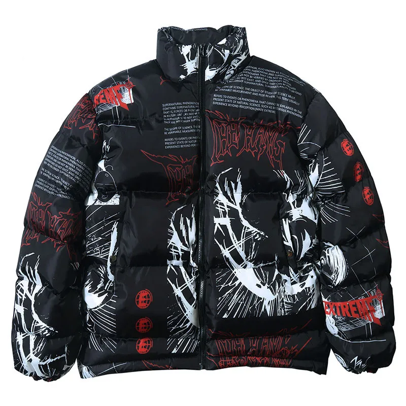 Мужская зимняя куртка с хлопковой подбивкой универсальная Толстая теплая