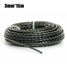 

3mm X 15m Nylon Heavy Duty Strimmer Line For Petrol Strimmers Brush Cutter Wire Cord Garden Power Tool Accessories