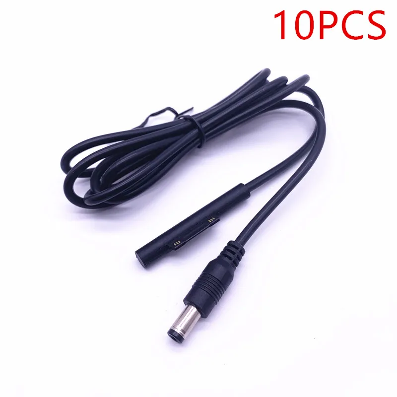 Fonte de Alimentação Carregador Cabo Adaptador de Carregamento para Microsoft Surface Pro 12 v 2.58a 5.5*2.5 mm 10 Peças Preto - Image 5