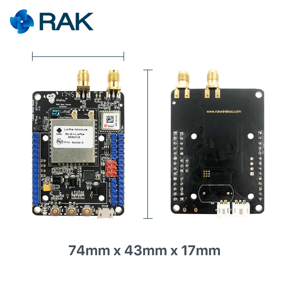 Гибридный модуль трекера местоположения LoRa + BLE Bluetooth 5 0/маячок GPS датчик