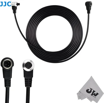 

JJC Remote Extension Cord Cable for Canon EOS 5D Mark III II 6D 7D Mark II 1D Mark II III IV 1Ds Mark II 5DS R Replace ET-1000N3