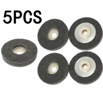 

Polishing Wheel Angle Grinder Attachment Abrasive Scratching Glass Metal Surfaces Power Buffing Discs