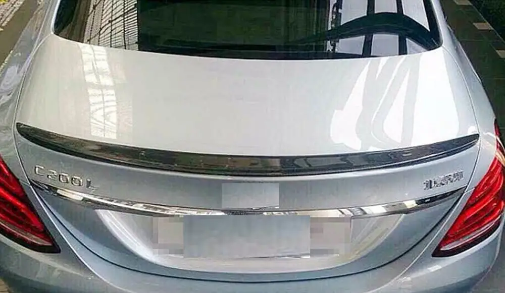 

Carbon Fiber Rear Trunk Spoiler Wing for 2015-2019 Mercedes-Benz W205 C200 C180 C300 Type A