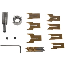 

16Pcs Carbide Ball Blade Woodworking Milling Cutter Molding Tool Beads Router Bit Drills Bit Set 14-25Mm