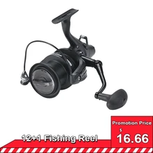 12+ 1 двойная катушка для ловли карпа, спиннинговая катушка с передним и задним левым и правым сменными колесами для морской пресной воды