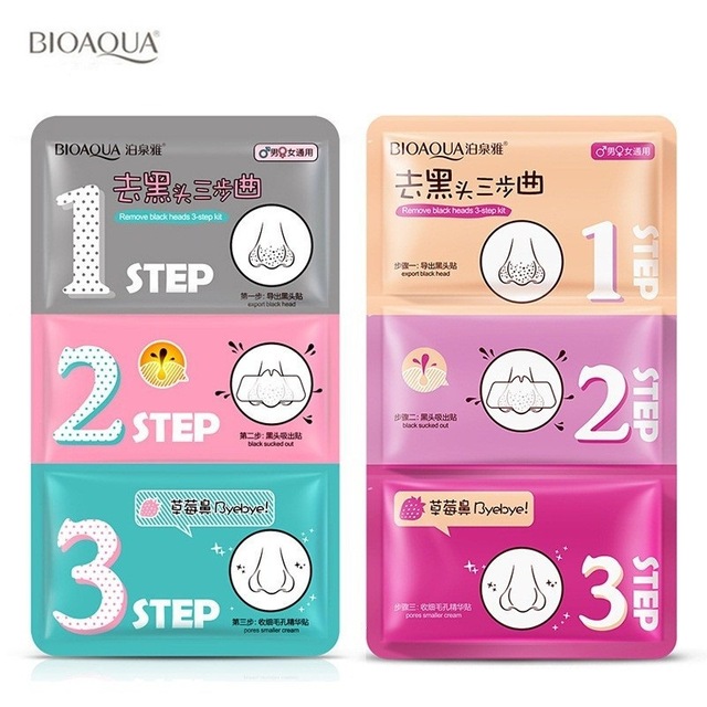 Bioaqua Black Head 3-Step Kit