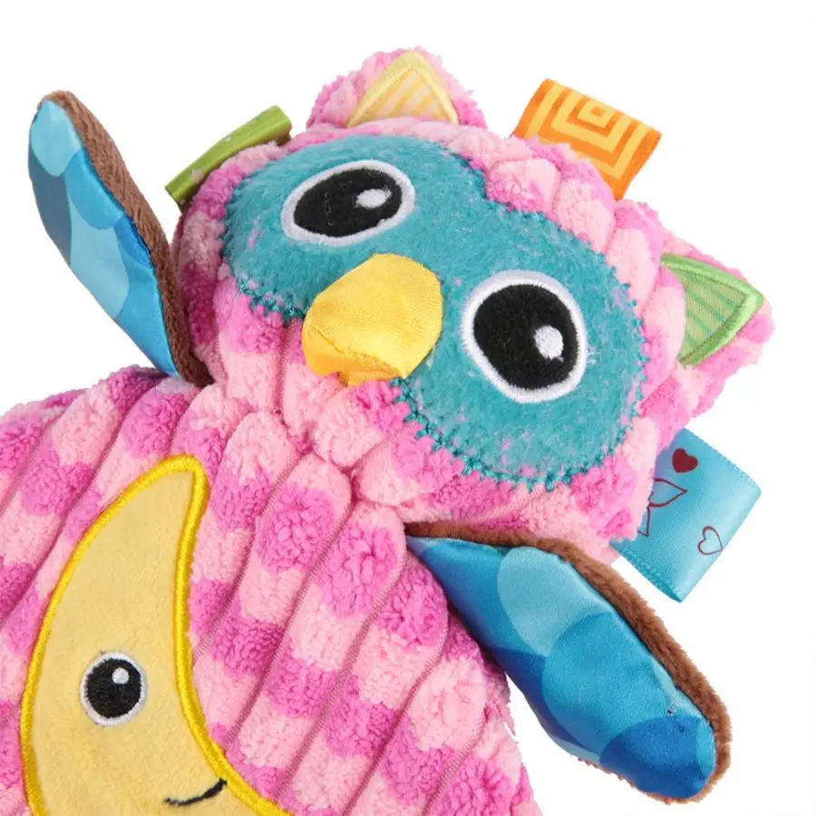 SOZZY Baby Toys погремушки для 13-24 месяцев Милая Успокаивающая кукла плюшевый мультяшный узор Детская Мягкая погремушка полотенце детская кровать погремушки игрушки