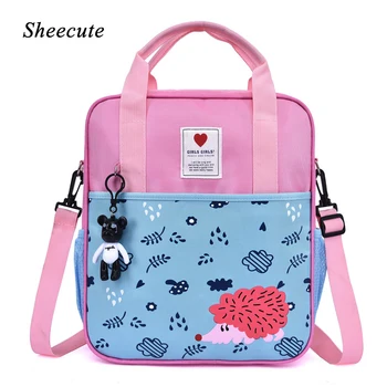 

School Bags for Girls Children Primary School Backpack Lightweight Large Capacity Waterproof Nylon Backpack Kids Shoulder Bags