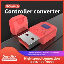 

Wireless Receiver Support Bluetooth Handle Converter Adapter for Nintendo Switch PC PS5 PS4 XBOX Accessories