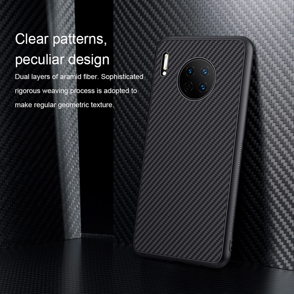Для huawei mate 30 Pro 5G чехол Nillkin из синтетического волокна Жесткий чехол-накладка Ультратонкий чехол для телефона для huawei mate 30 Чехол