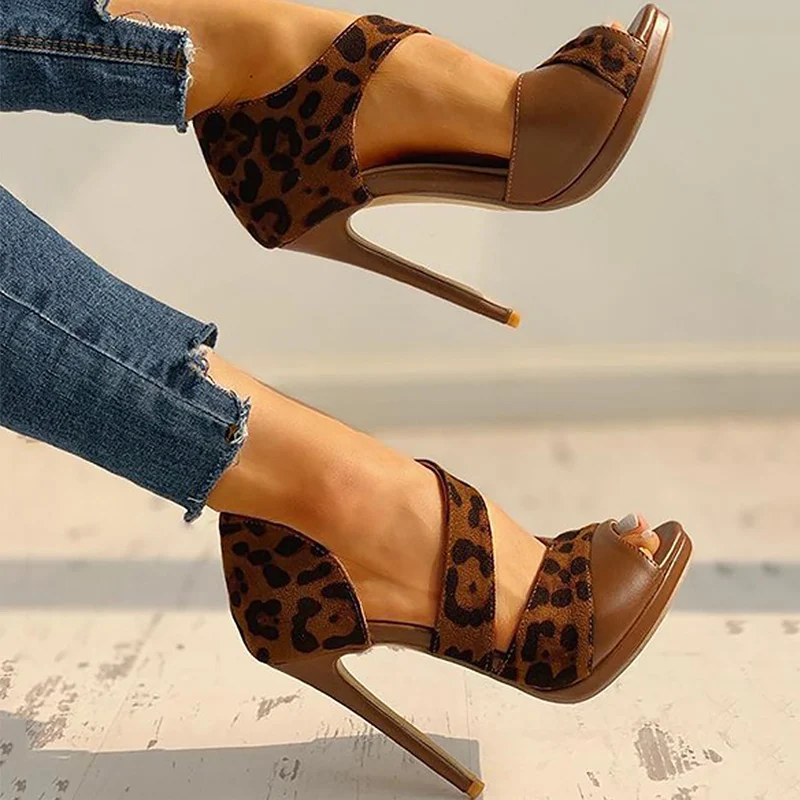 comfortable open toe heels