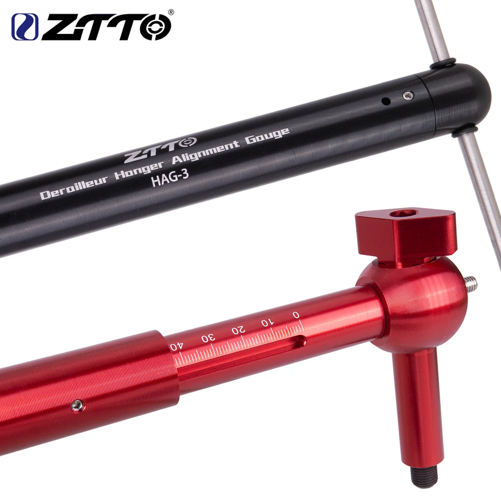 ZTTO Derailleur Hanger Alignment Gauge HAG 3 Professional Bicycle Tool Measure Straighten MTB Dropout repair Tool Road Bike|Bicycle Repair Tools| - AliExpress