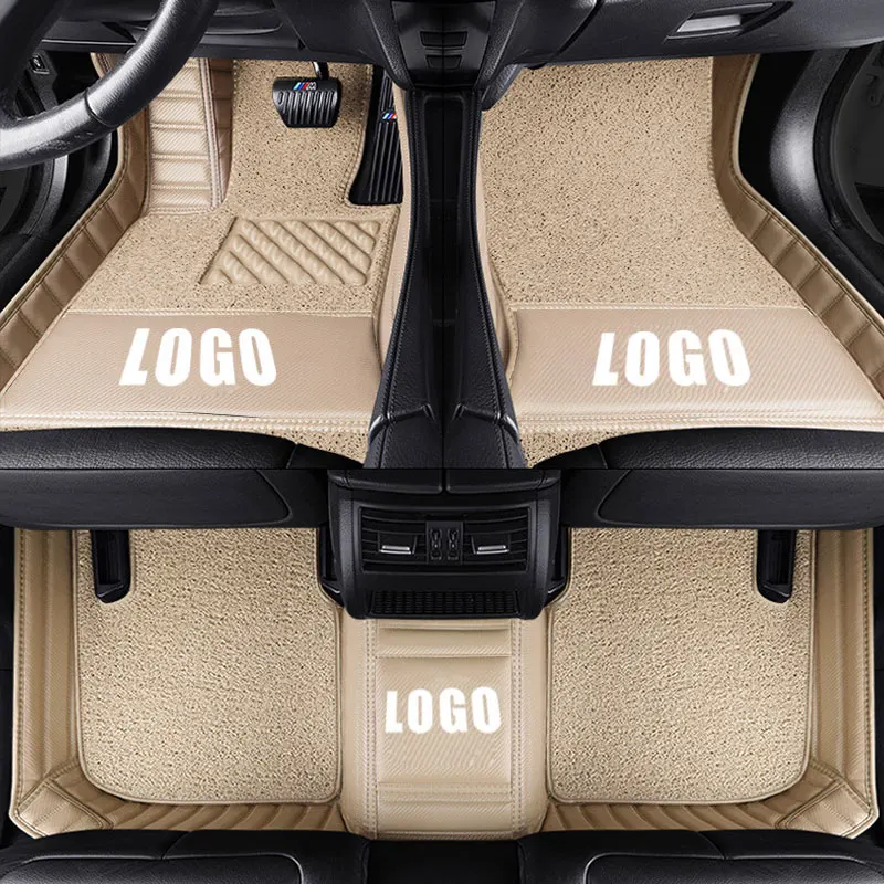 Индивидуальный автомобильный напольный коврик для renault logan megane 2 captur kadjar fluence una