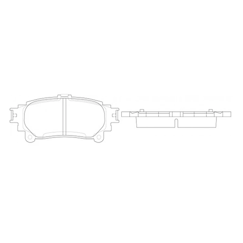 AKEBONO Колодки тормозные дисковые задние ДЛЯ LEXUS RX(_GL1_) AN-765K