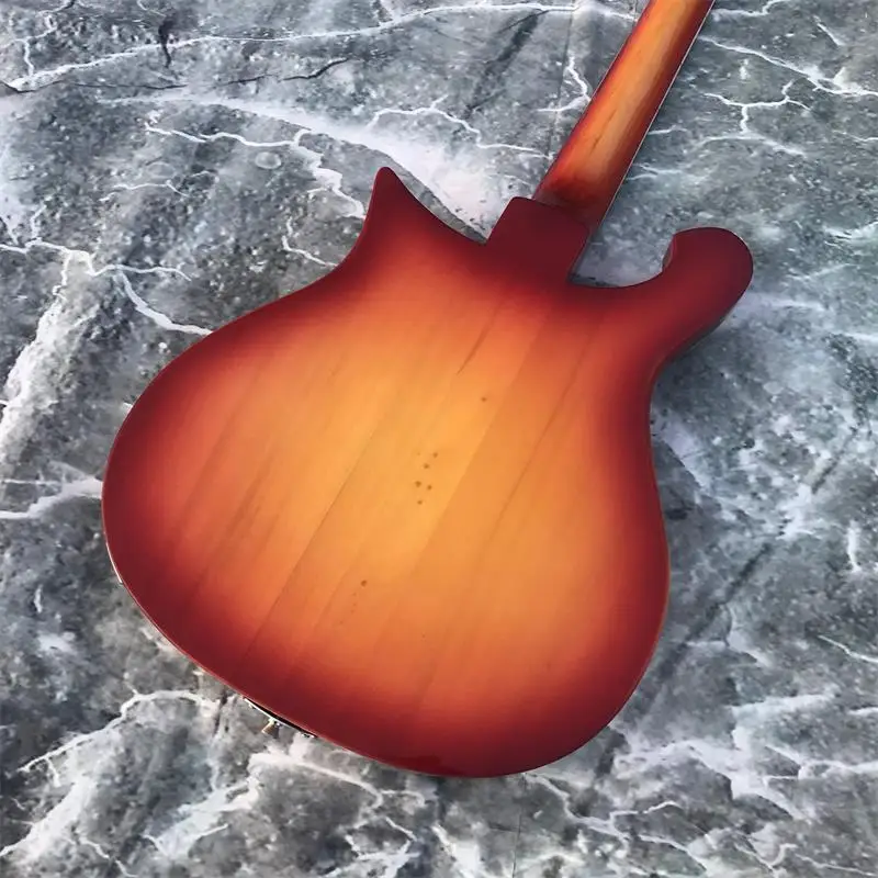 Guitarra Electrica de 6 cuerdas R-660, tablero de palo de rosa tiene el brillo de barniz en ella Envio