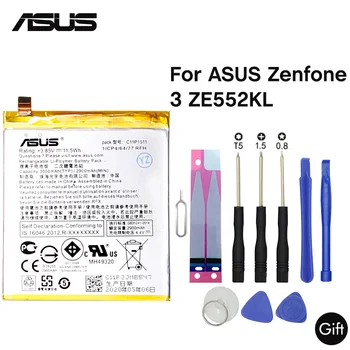 

ASUS Original Replacement Phone Battery C11P1511 2900mAh For ASUS Zenfone 3 ZE552KL Z012DA Z012DE Free Tools