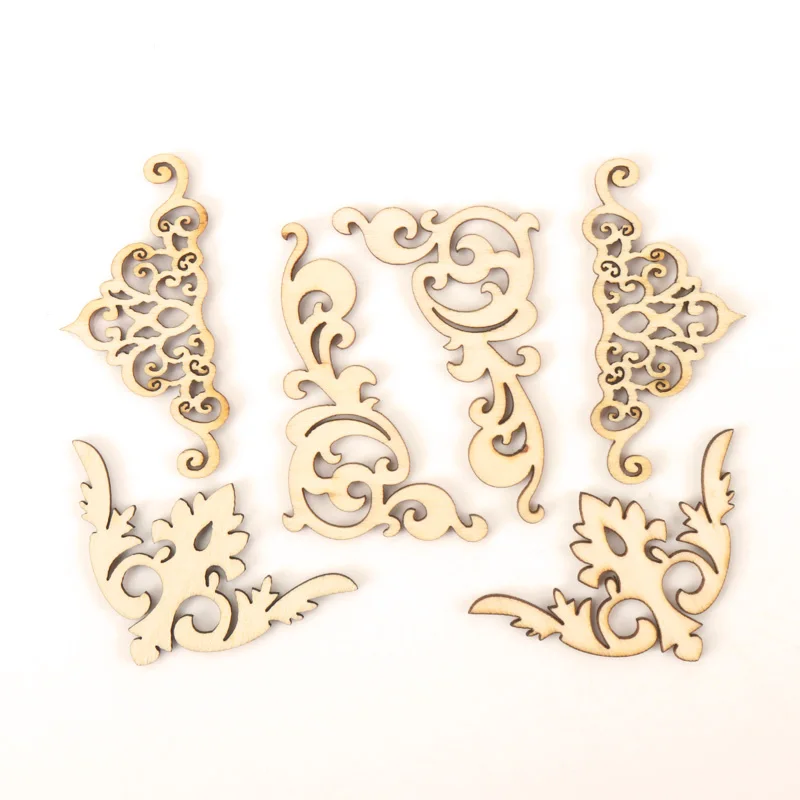 Marco-de-rayas-de-flores-de-madera-Natural-de-la-colecci-n-de-arte-de-Scrapbooking