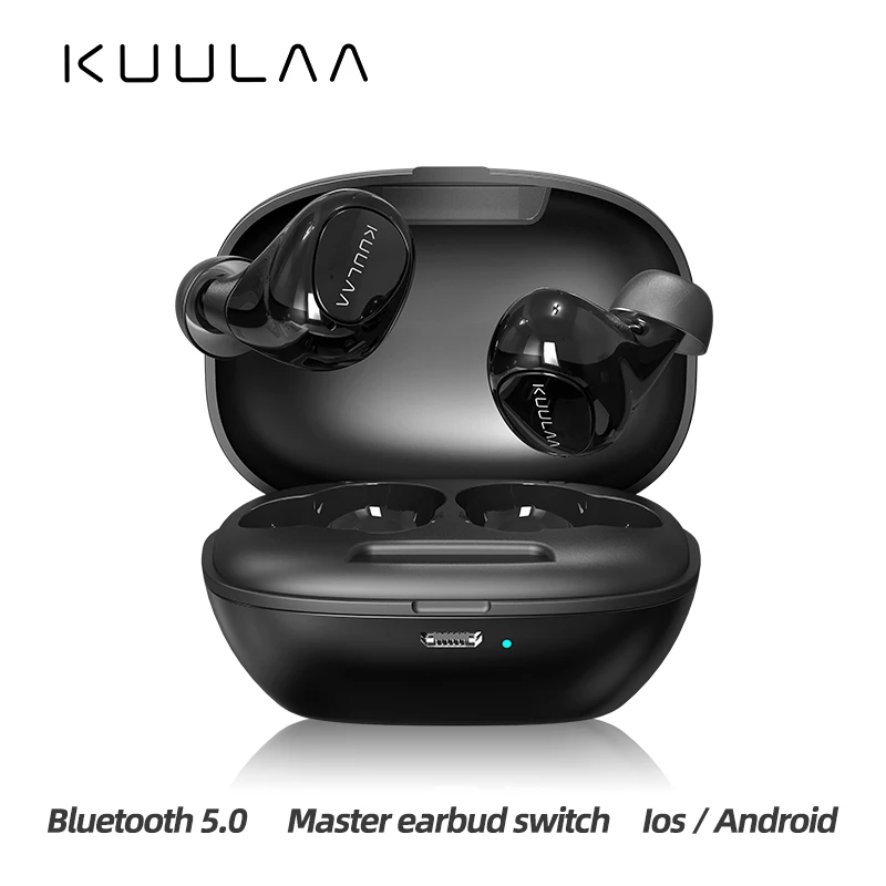 

KUULAA TWS Bluetooth Earphone Wireless Headphones Bluetooth 5.0 Handsfree Gaming Headset Blutooth Earphone In Ear Sports Earbuds
