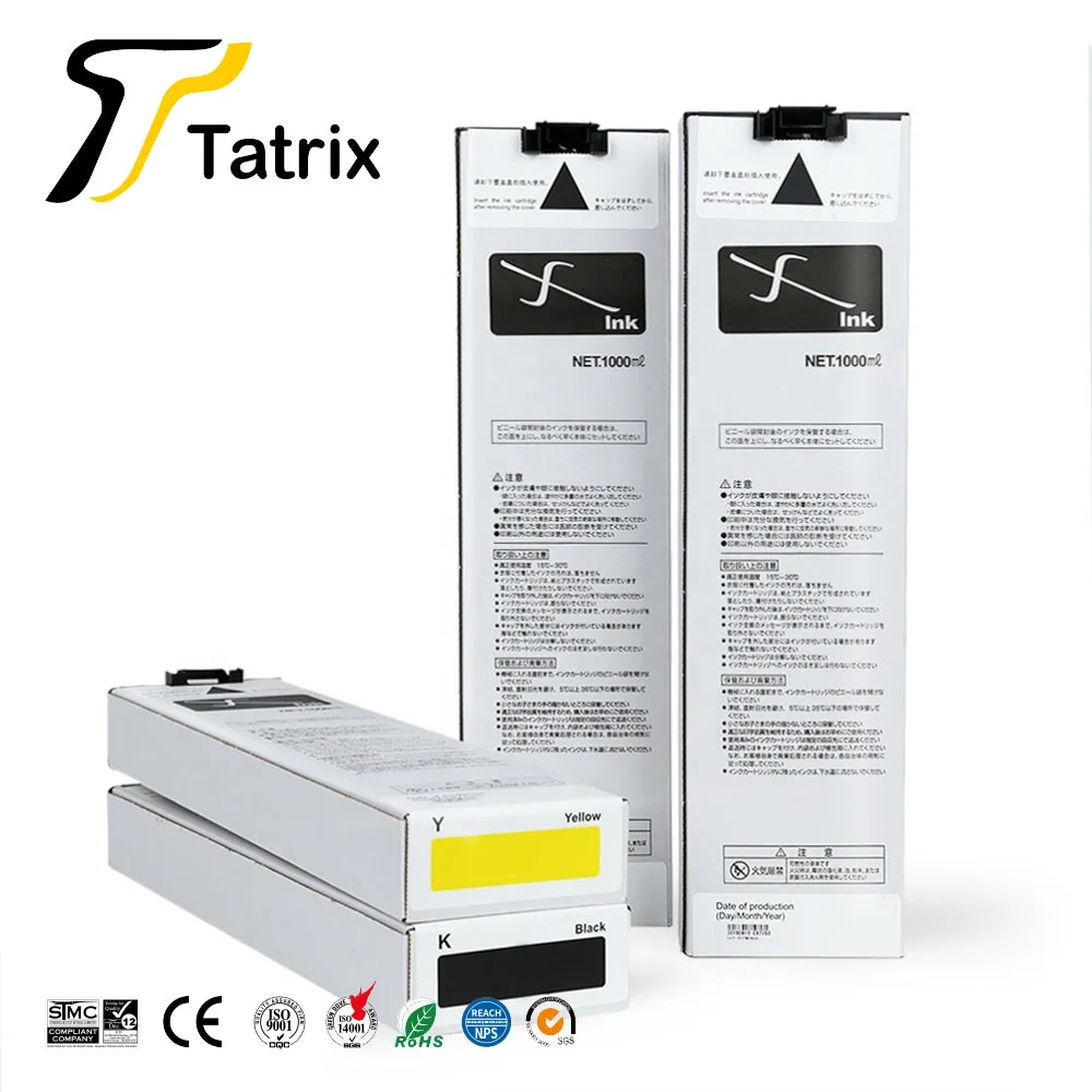 

Tatrix S-6300G E S-6701GE Compatible Ink Cartridge For Riso Comcolor 3010 3110 3050 3150 7050 7110 7150 9050 9150 Inkjet Printer