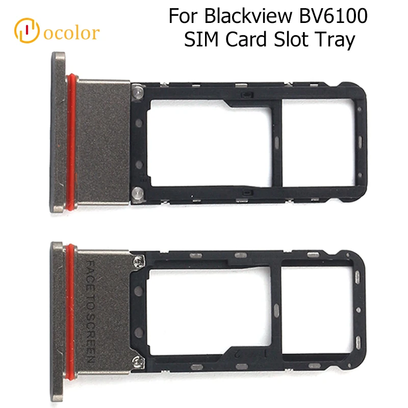 Адаптеры для SIM-карт ocolor Blackview BV6100 лоток SIM-карты SD аксессуары телефонов |