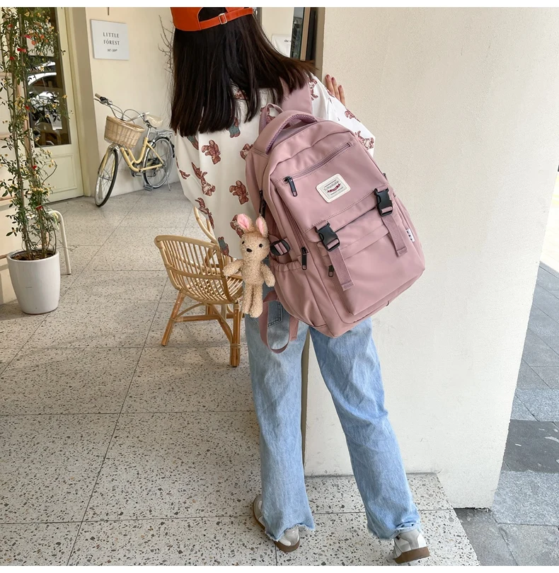 Kawaii Korean Large Capacity College Backpack - Limited Edition