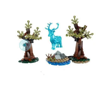 

New 11340 Potter Movie Expecto Patronum 403Pcs Building Blocks Bricks Kids Toy Christmas Gift Compatible with 75945