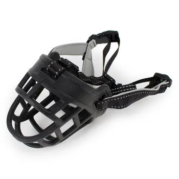 

Anti Barking Muzzle For Dogs Mask Silicone Muzzlesmuilkorf voor hond Oft Silicone Pet Prevent Biting Mask Mask Ventilated