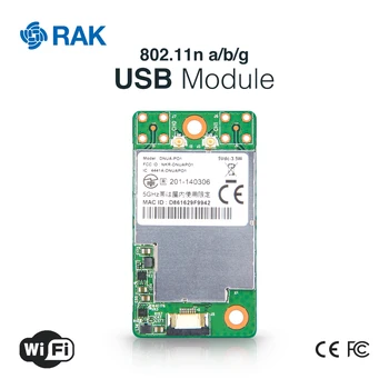 

WiFi Module 802.11n a/b/g USB 2.0 Module Linux Windows System CE FCC ICC TELEC Certification DUNA-PO1