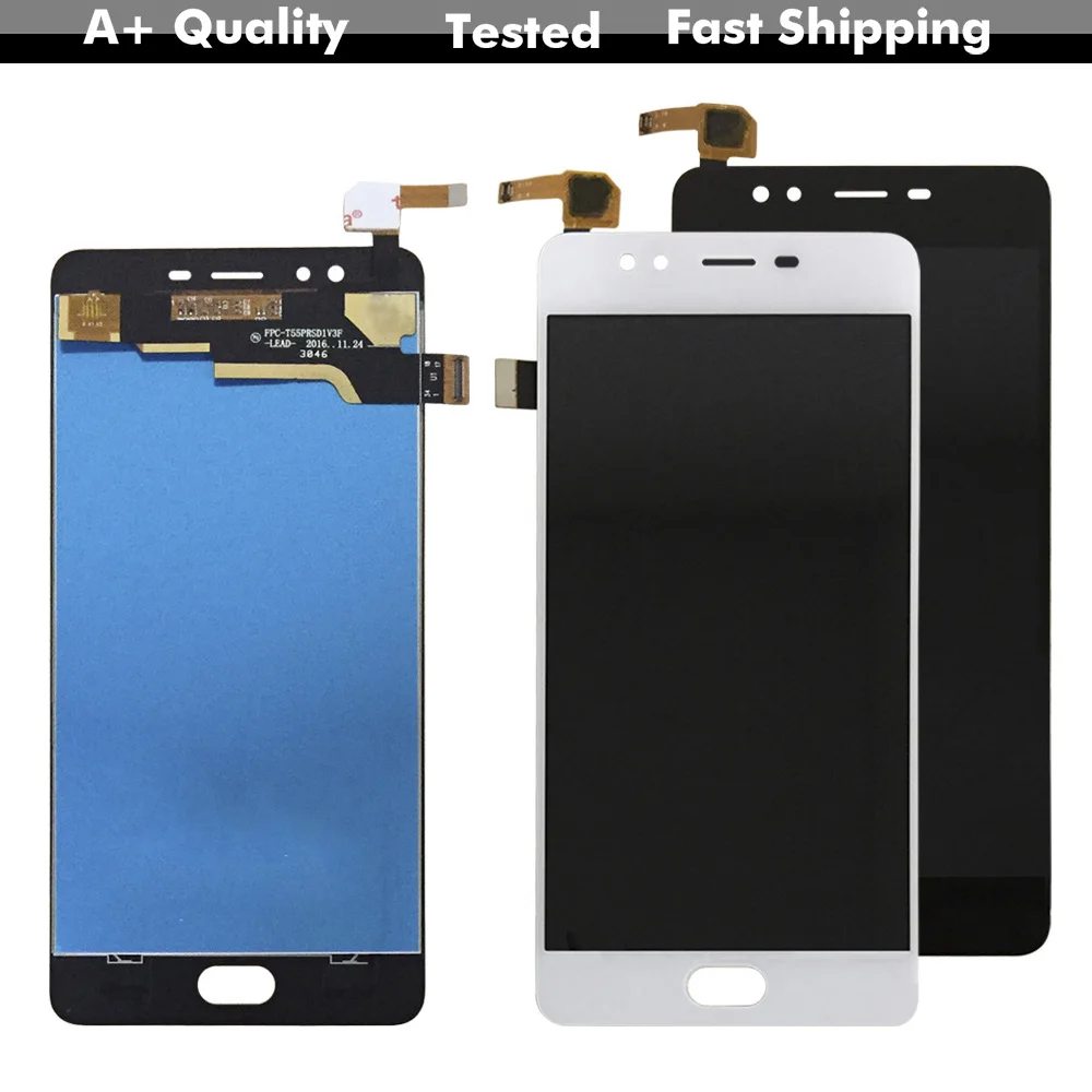 5," качество ips lcd для zte Nubia M2 Lite NX573J lcd дисплей кодирующий преобразователь сенсорного экрана в сборе Замена с рамкой