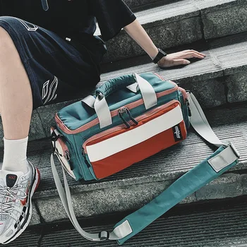 

Travel bag women's small lightweight sports gym bag student accommodation travel bag men's shoulder camera bag