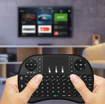 

NEW 2.4G Wireless Mini Keyboard Handheld Touchpad Air Mouse for Laptop PC Android TV