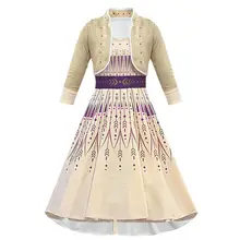 Новинка г.; платья принцессы для девочек; рождественское пальто; платье; Детский карнавальный костюм; детское платье для дня рождения; Vestidos