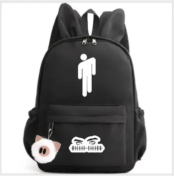 

Fashion Billie Eilish backpack multifunction Fresh Color Travel bag for teenagers Boys Girls School Bags