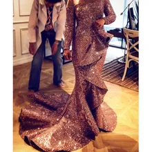 Русалка Выпускные платья Длинные вечерние платья Дубай размера плюс вечерние праздничные платья