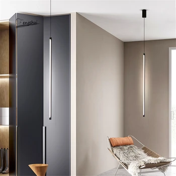 

Modern LED Pendant Lights Lighting Suspended Nordic Loft Dimming Simple Pendant Lamp Living Room Bedroom Hanglamp Kitchen Lustre