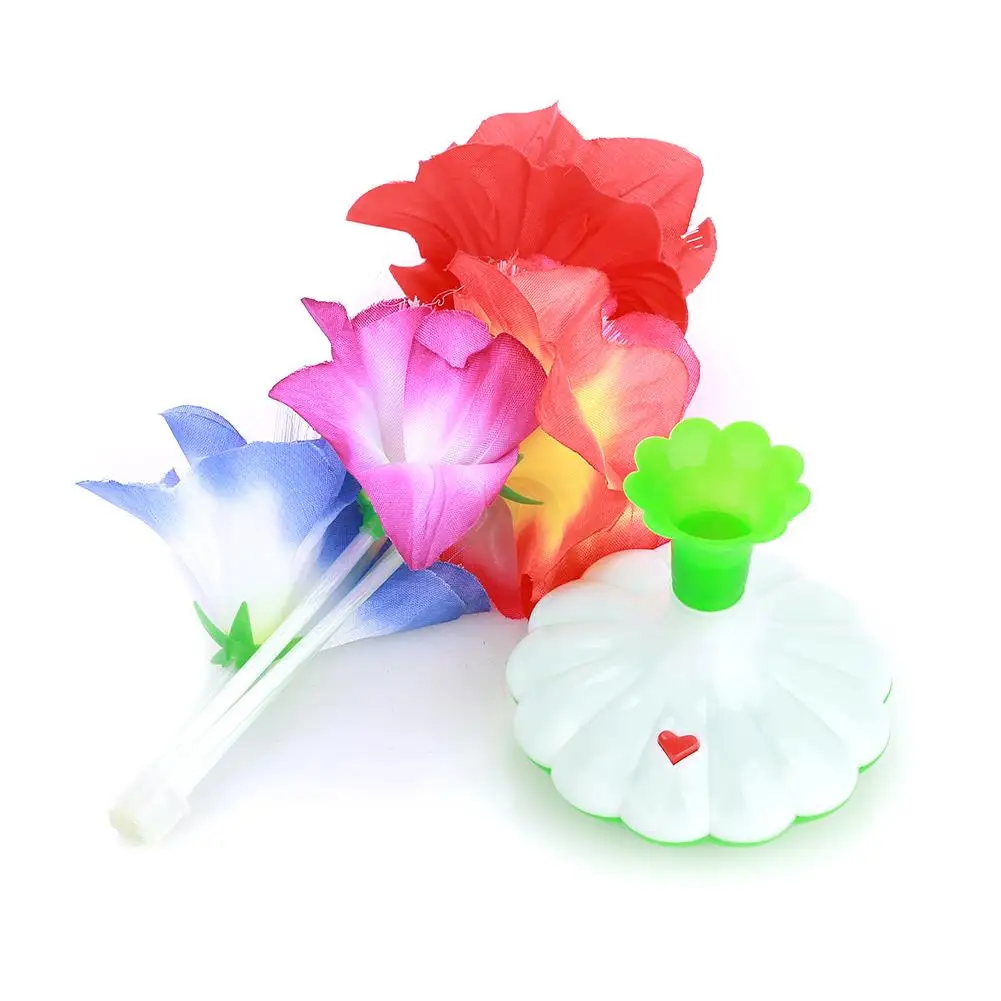 Пластиковая Красивая волоконно-оптическая лампа волоконный светодиодный