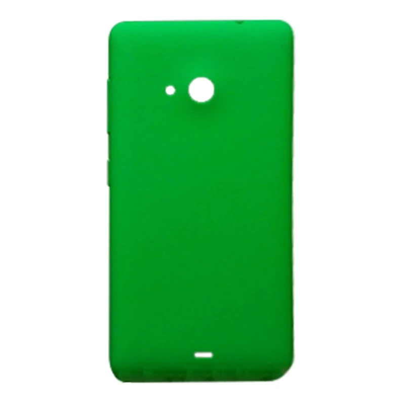 Задняя крышка для microsoft Lumia от Nokia 535 задняя крышка для Nokia 535 корпус батарейного отсека - Цвет: Зеленый