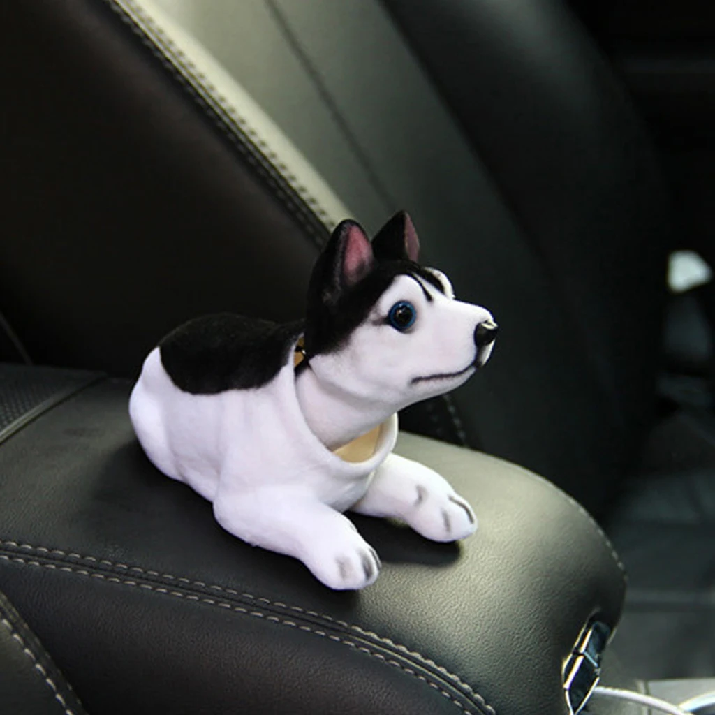 Husky Bobble Head собаки Bobbing Head автомобиль тире украшения щенок для украшения автомобиля
